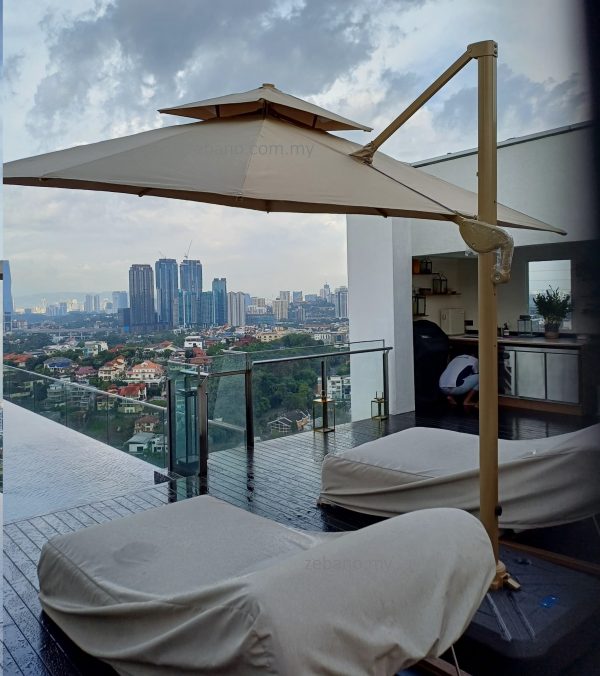 cantilever parasol Zebano Malaysia