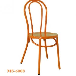 Orange Cafe Chair MS-6008