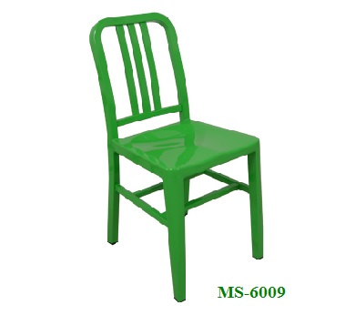 Green cafe chair