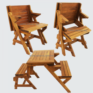 Magic Bench Teak Wood Zebano (1)