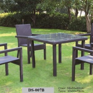 Outdoor Rattan Dining Set DS-007B