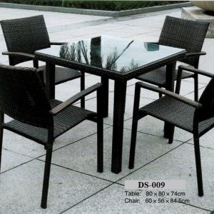Outdoor Wicker Dining Chair DS-009