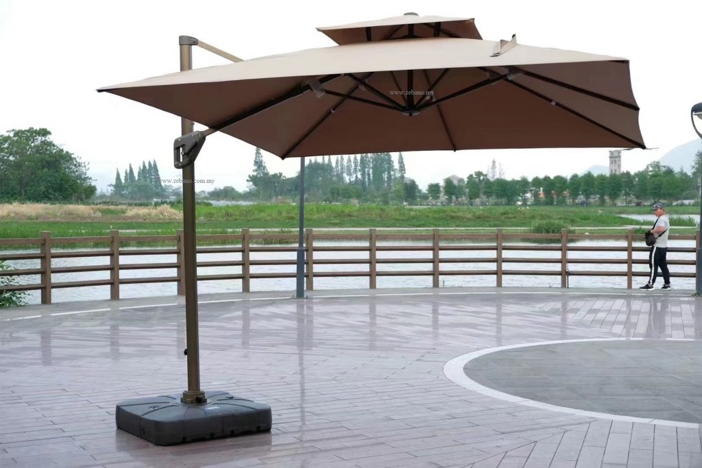 Cantilever Parasol Heavy Duty for garden, patio, pool deck