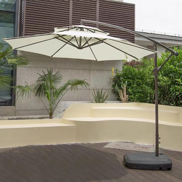 side pole patio umbrella us-1008a Zebano Malaysia (3)