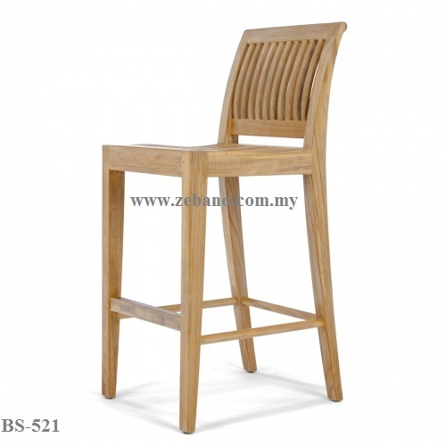 Heritage Series Teak Bar Chair BC-521 (1) Heritage Series Teak Bar Chair BC-521 (1)
