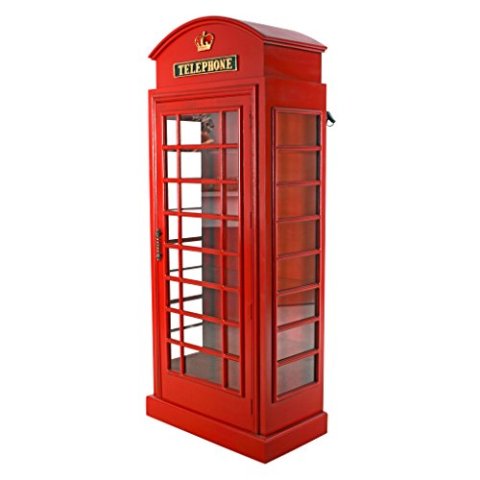 Phone Booth display cabinet