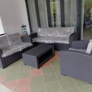 Molded Outdoor Patio Sofa SS 6025A Zebano (1)