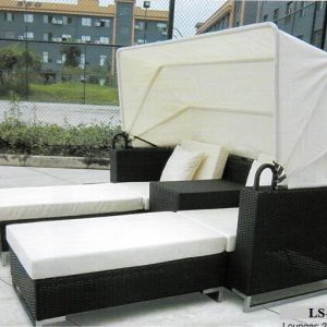 Lounge Day Bed With Canopy LS-555