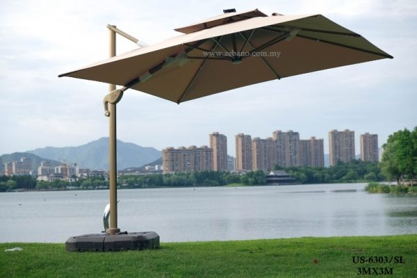 Cantilever Parasol Zebano Malaysia
