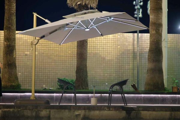Cantilever Parasol Led Solar Light US-0222B