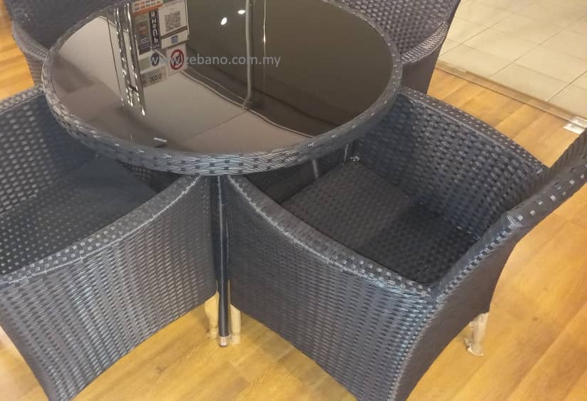 DS-028G Wicker dining set (8) DS-028G Wicker dining set (8)