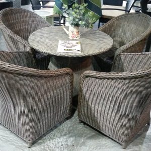 Outdoor Rattan Classy Dining Table Set DS 161 (1)