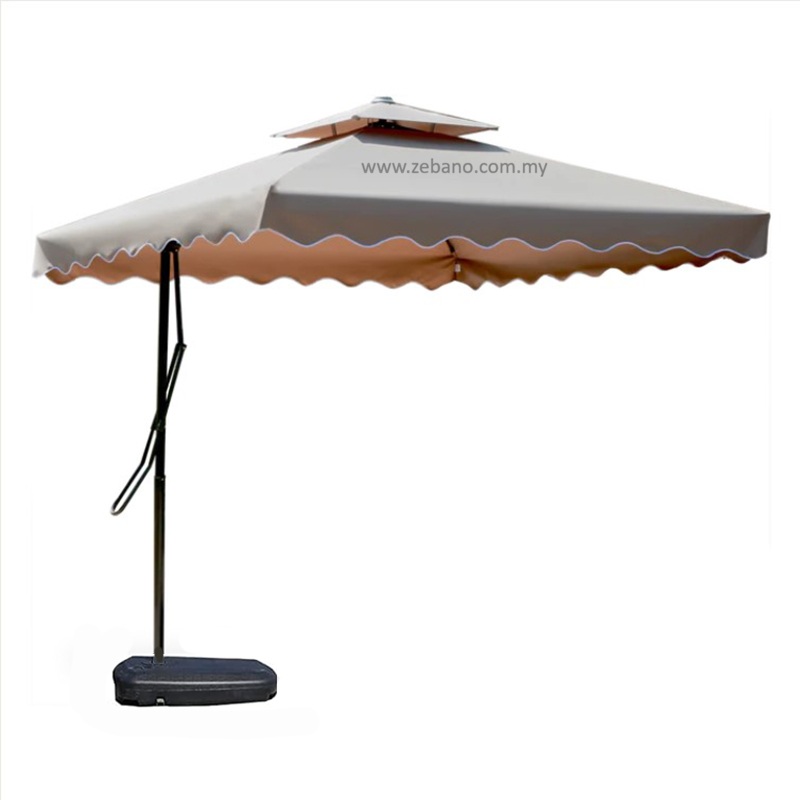 Outdoor-Parasol-US-607 Zebano Malaysia patio umbrella Zebano