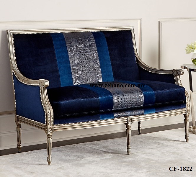 Blue Royal French Day Bed CF-1822