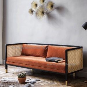 French Design Rattan Sofa Bed  CF-1819