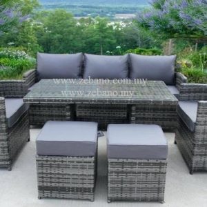 Outdoor Wicker Lounge Dining Sofa SS-18018