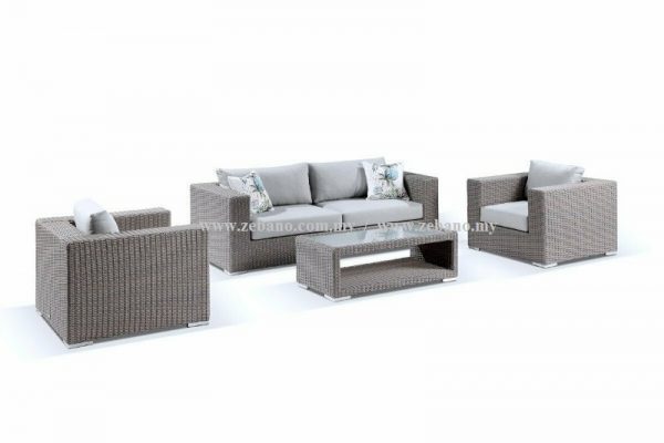outdoor rattan wicker sofa set SS-090CM (3)