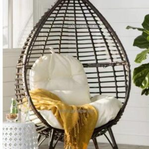 Egg Design Wicker Lounge Chair
