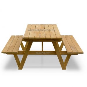 Bali Teak Picnic Garden Bench