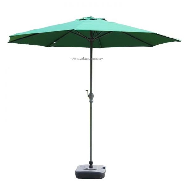 Patio centre pole umbrella US-1003 Zebano (4)