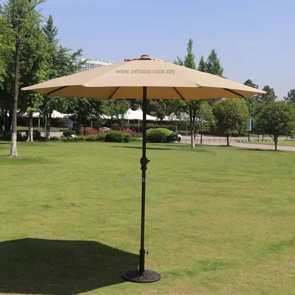 center pole garden umbrella us-1003 Zebano Malaysia (3)