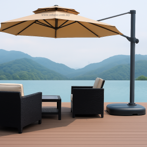Side Pole Patio Umbrella US-0112