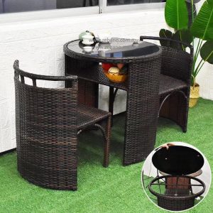 Outdoor Wicker Balcony Sets PS 50377B