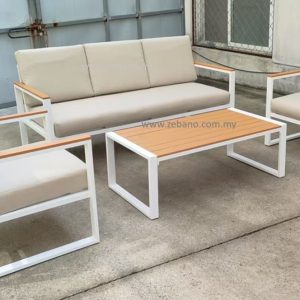 Alcove Outdoor Patio Sofa SS 3209 Zebano Malaysia