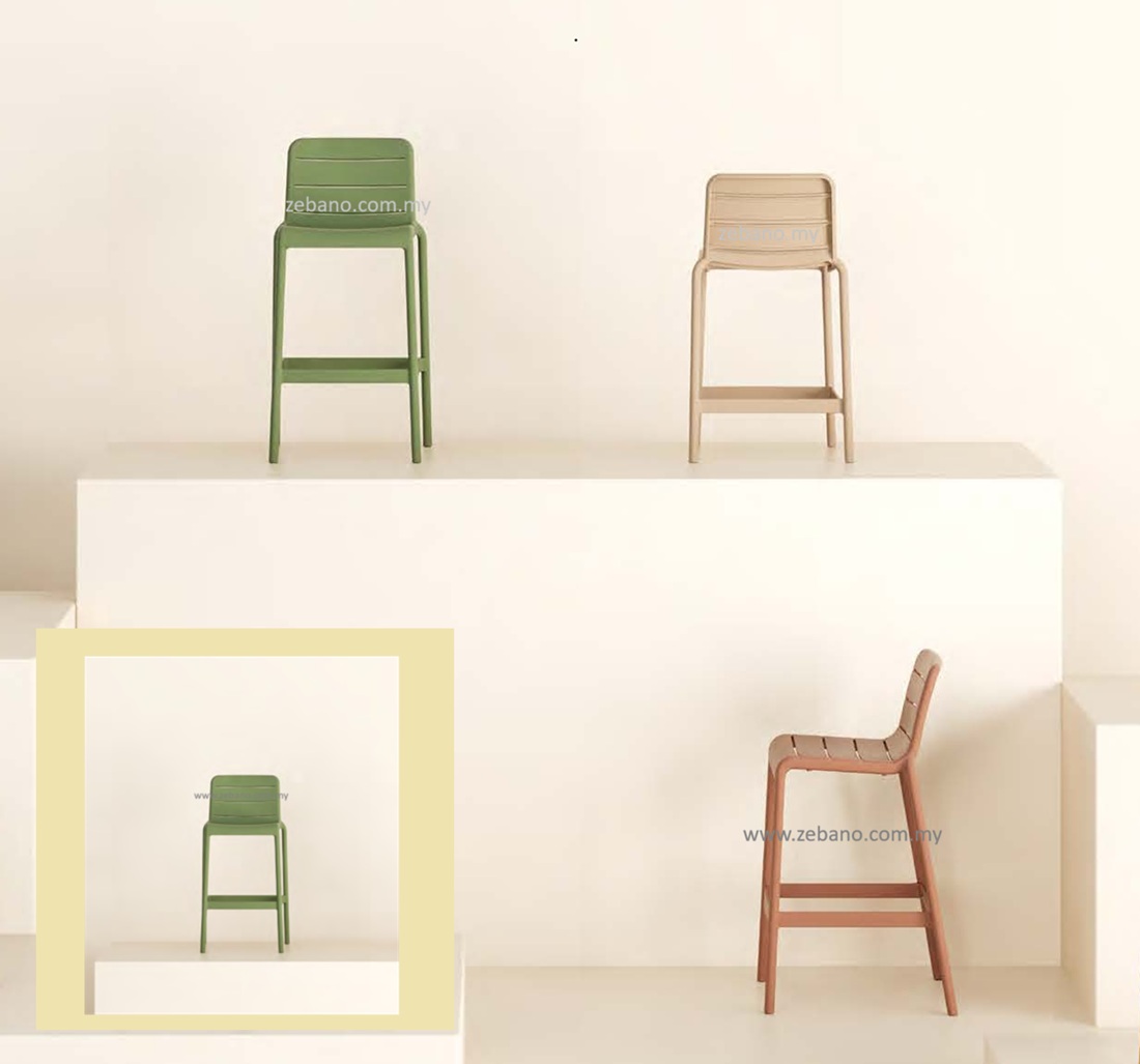 Aero Series PE Poly Bar Chair BC8650B75 Aero Series PE Poly Bar Chair BC8650B75