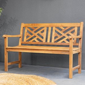 Bali Teak Harmony Bench L120