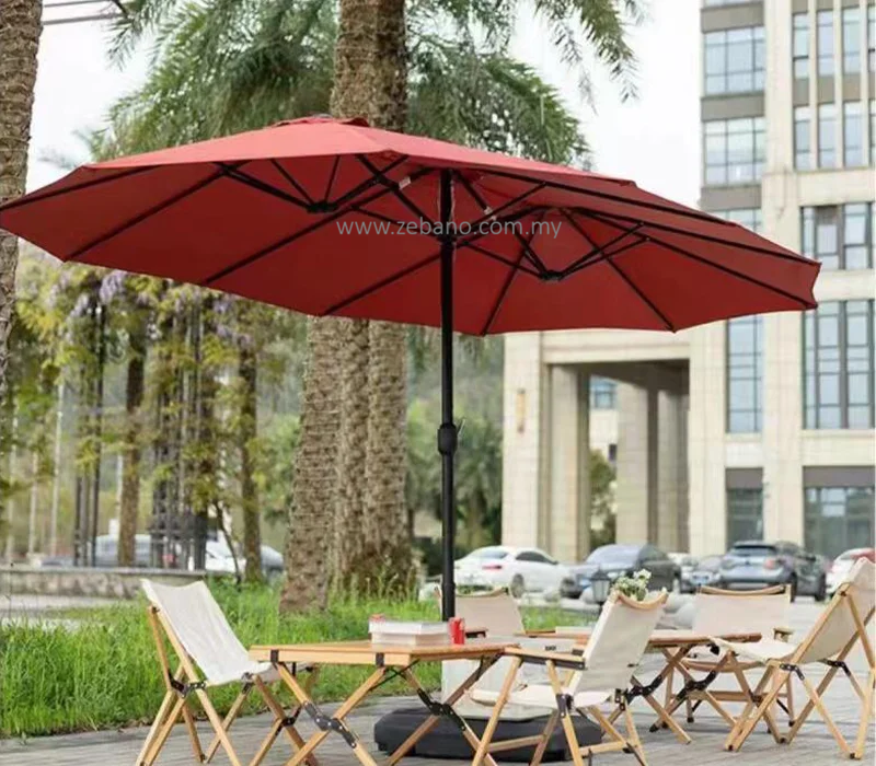 Commercial Market Patio Umbrella US-1003H-Double Sided UMBRELLA-ZEBANO Selangor Commercial Market Patio Umbrella US-1003H-Double Sided UMBRELLA-ZEBANO Selangor
