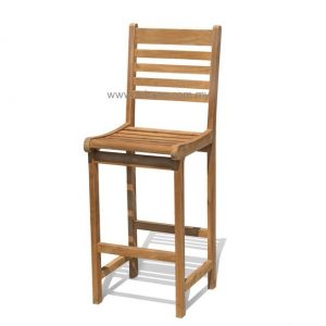 Heritage Series Teak Bar Chair. BC 522 (1)