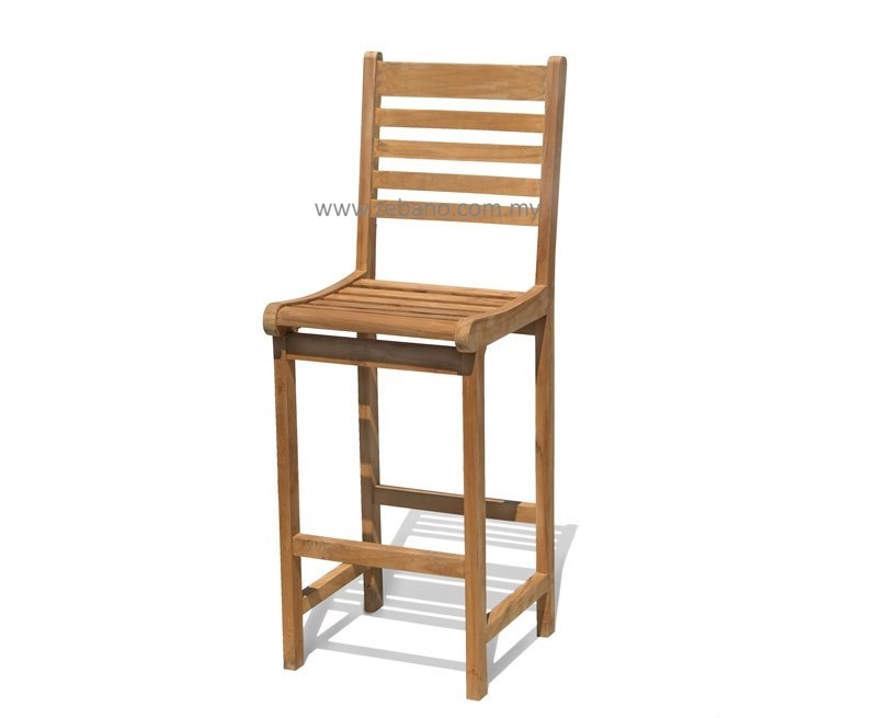 Heritage Series Teak Bar Chair. BC-522 (1) Heritage Series Teak Bar Chair
