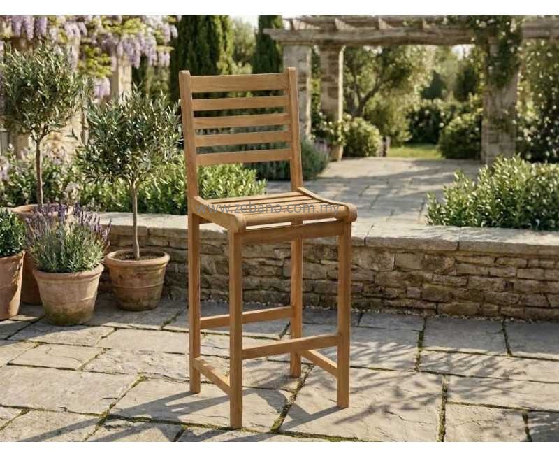 Heritage Series Teak Bar Chair. BC-522 (3) Heritage Series Teak Bar Chair. BC-522 (3)