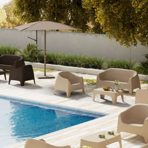 Modern Living Outdoor Poly Sofa SS V8166 SOFA SET (4)