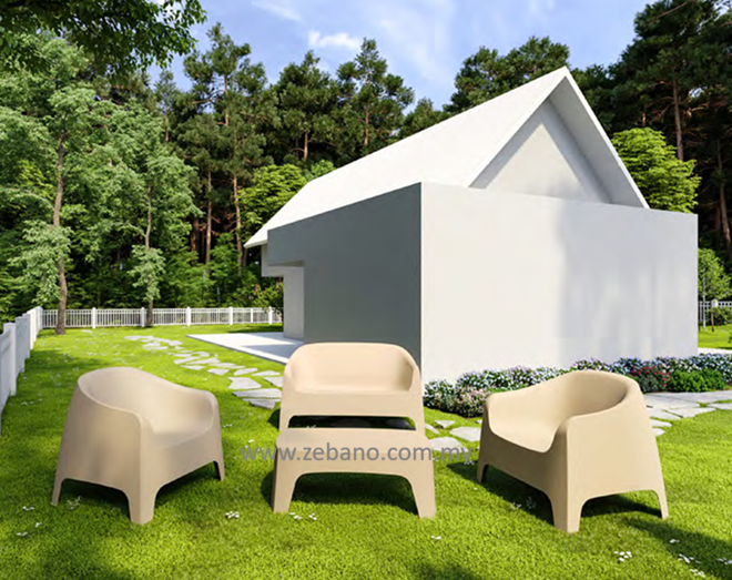 Modern Living Outdoor Poly sofa SS-V8166 SOFA SET (4) Outdoor poly sofa sets modern living